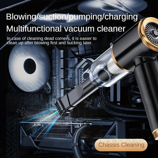 Blow-Suction Integrated Cordless Handheld Vacuum, Powerful & Portable Design, Ideal for Cars, Homes, Offices, V1232-WXXCQ001