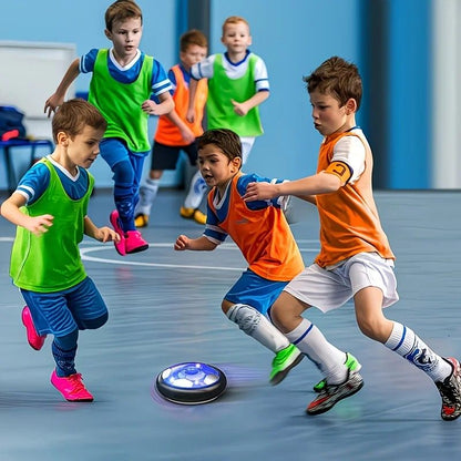 Floating Soccer Toy, Floating Rebound, LED Lights, Glides on Multiple Surfaces, Parent-Child Interaction, V1232-XFZQ001