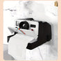 Retro Camera Toilet Paper Holder, Drill-Free Waterproof & Dustproof, Large Capacity Smooth Dispensing, New V1232-XJCZJ001