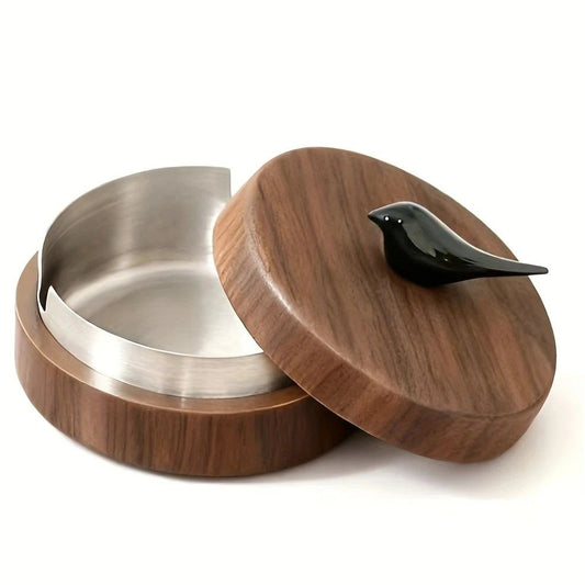 1 Light-Luxury Fashion Desktop Ashtray | Creative High-End Living Room Home Decor, Personalized Car Ashtray V1232-XNXHG001