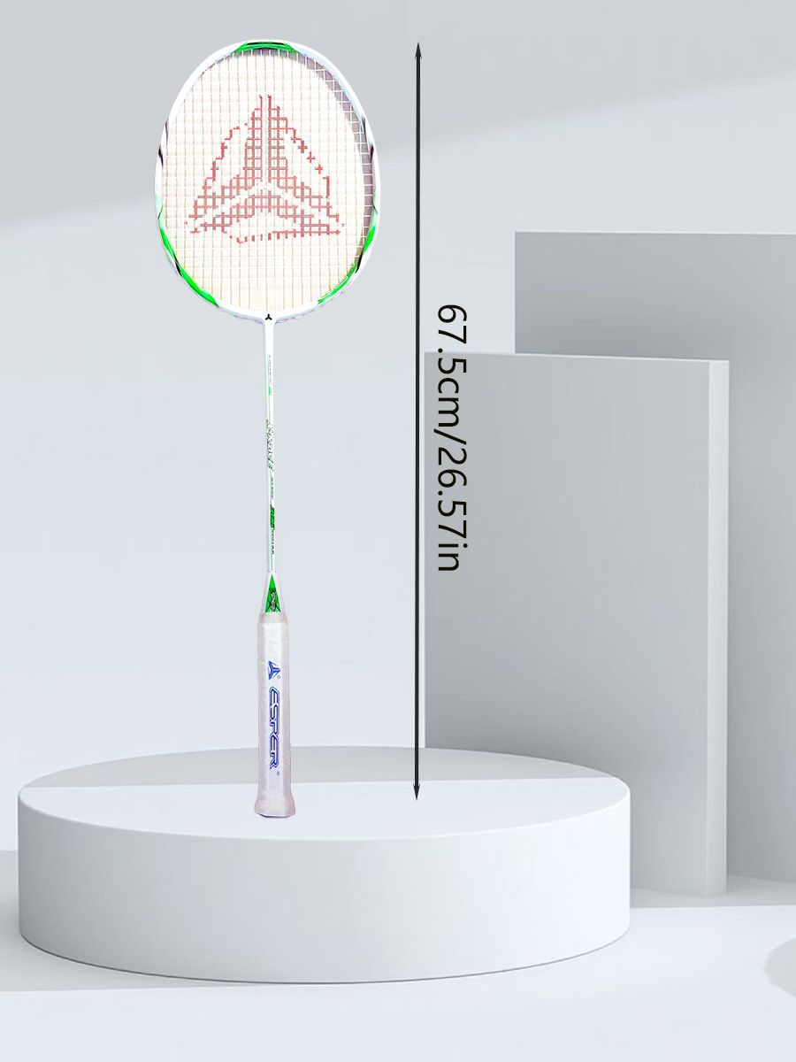 ESPER Explorer X-RACE 38S Badminton Racket 4U 84g Full Carbon Fiber Beginner G5 Aerodynamic Lightweight Racket V1232-XRACE38S001