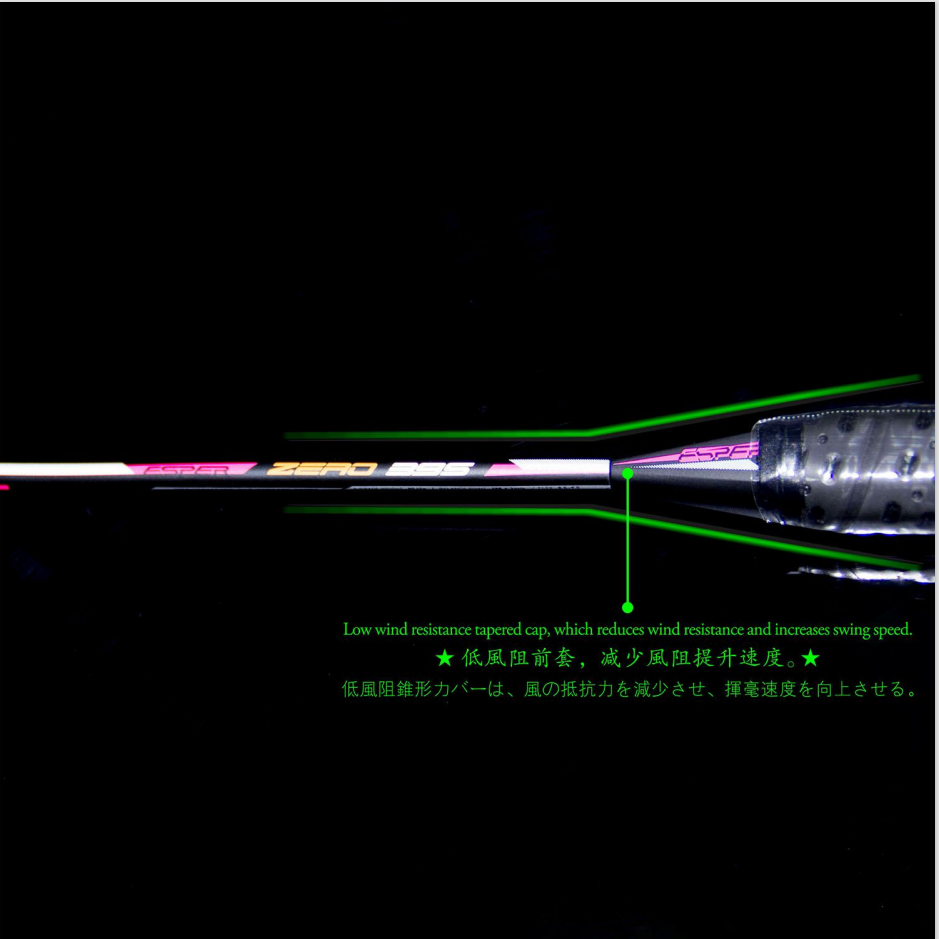 ESPER Explorer X-RACE 39S Badminton Racket 4U 84g Full Carbon Fiber Beginner G6 Entry-Level Racket V1232-XRACE39S001