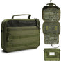 Multifunctional Hanging Toiletry Bag, 8-Compartment Storage, Waterproof and Portable, Essential for Travel V1232-XSB-NS-003