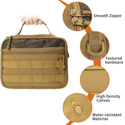 Multifunctional Hanging Toiletry Bag, 8-Compartment Storage, Waterproof and Portable, Essential for Travel V1232-XSB-NS-003
