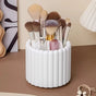 360-degree rotating makeup brush organizer, polished plastic material, no assembly required, no odor - makeup V1232-XZSNH001