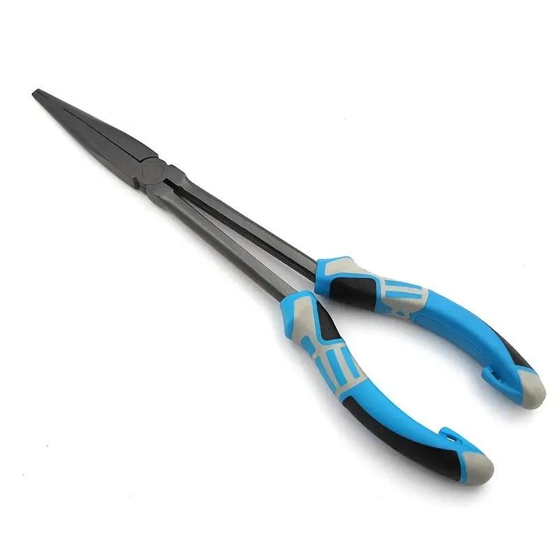 Multi-functional Fishing Pliers - Long Nose, Rust-proof & Anti-slip, Easy Hook Removal & Fish Control(Red V1232-YDQ001