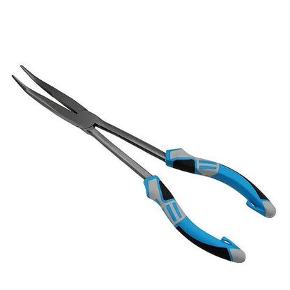 Multi-functional Fishing Pliers - Long Nose, Rust-proof & Anti-slip, Easy Hook Removal & Fish Control(Red V1232-YDWQ002