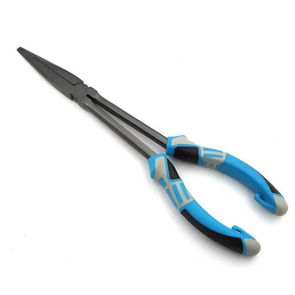Multi-functional Fishing Pliers - Long Nose, Rust-proof & Anti-slip, Easy Hook Removal & Fish Control(Red V1232-YDWQ002