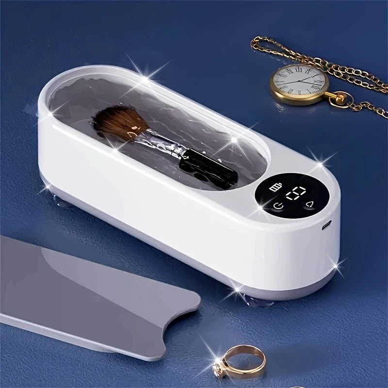 Smart Ultrasonic Cleaner: Renew Your Glasses and Jewelry with 360 degrees Deep Cleaning V1232-YJQXJ001
