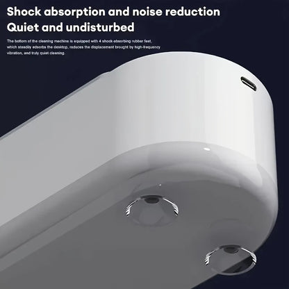 Smart Ultrasonic Cleaner: Renew Your Glasses and Jewelry with 360 degrees Deep Cleaning V1232-YJQXJ001