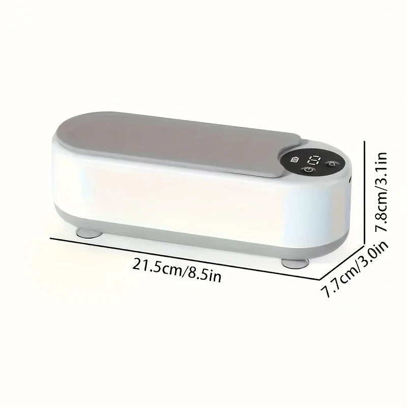 Smart Ultrasonic Cleaner: Renew Your Glasses and Jewelry with 360 degrees Deep Cleaning V1232-YJQXJ001