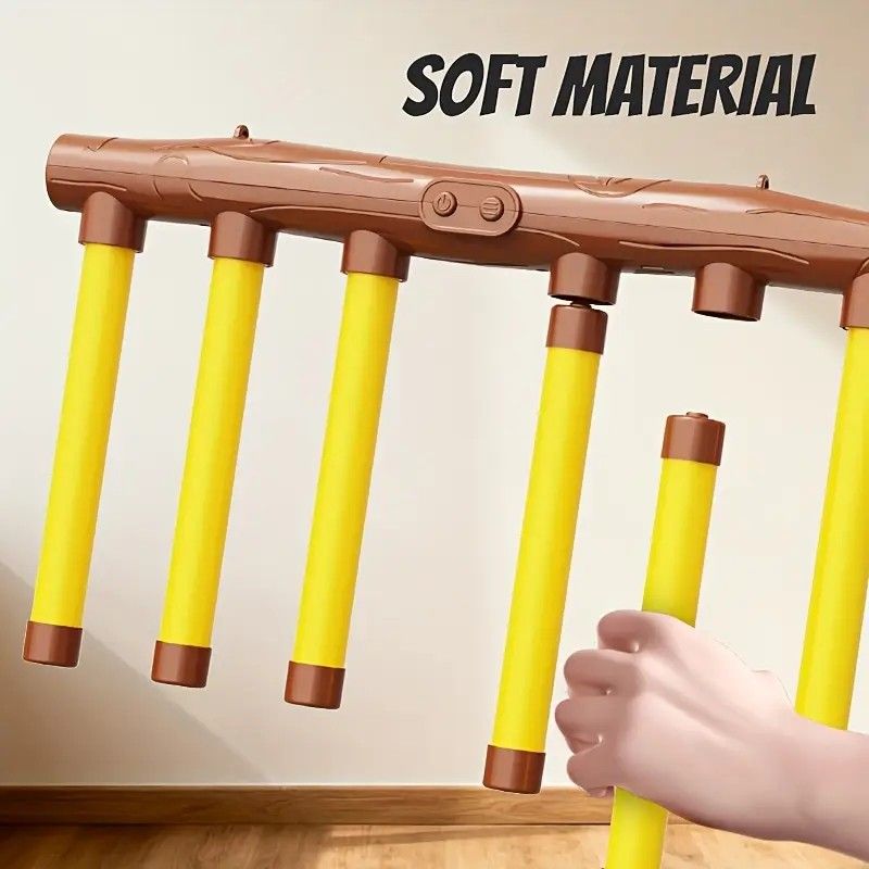 Smart Reaction Challenge Stick: Family Interactive Reflex Training Toy, Three Speed Adjustable, Hand-Eye V1232-YJSKZPJ001