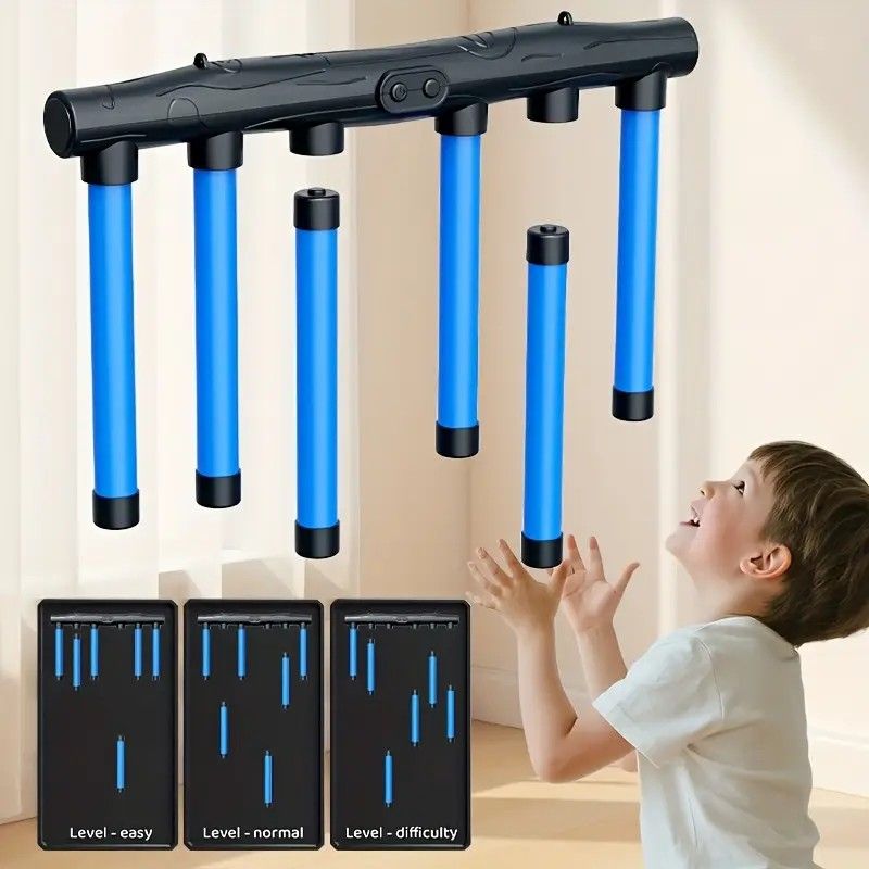 Smart Reaction Challenge Stick: Family Interactive Reflex Training Toy, Three Speed Adjustable, Hand-Eye V1232-YJSKZPJ001