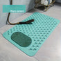 Anti-Slip Massage Shower Mat with Suction Cups Foot Spa Bathroom Mat(green) V1232-YSFHD001