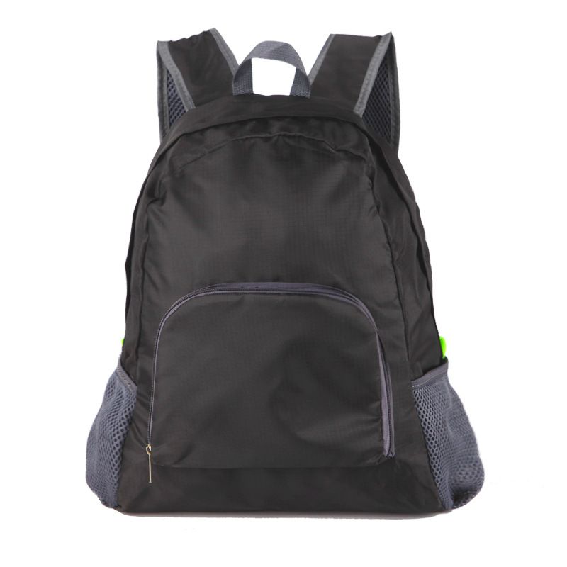 Foldable Nylon Backpack - Lightweight, Durable, and Strong Load Capacity, Four-Step Folding Transforms into a V1232-ZDBB005