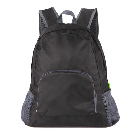 Foldable Nylon Backpack - Lightweight, Durable, and Strong Load Capacity, Four-Step Folding Transforms into a V1232-ZDBB005