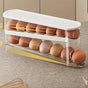 Automatic Sliding Egg Holder 12-14 Eggs Flip Lid Fridge Storage Container V1232-ZDSNH001