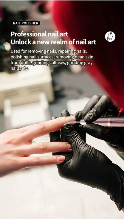 Professional Nail Drill: Quiet and Efficient, LED Digital Display, 31 Accessories for All-in-One Use, Easy V1232-ZJCTJ001
