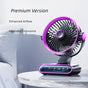 Grayish Purple AI Smart Circulating Fan: 4 Modes + Silent Airflow, Your All-Scenario Cooling Companion.  V1232-ZNZMXHS001