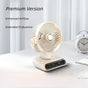 Cream rice, AI Smart Circulating Fan: 4 Modes + Silent Airflow, Your All-Scenario Cooling Companion V1232-ZNZMXHS002