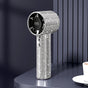 White Diamond /Diamond - style Handheld Mini Fan, Exquisite and Long - lasting Battery Life V1232-ZSKSCFS001