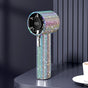 Colored diamond/Diamond - style Handheld Mini Fan, Exquisite and Long - lasting Battery Life V1232-ZSKSCFS002