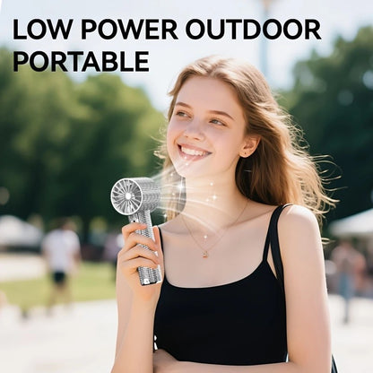 Colored diamond/Diamond - style Handheld Mini Fan, Exquisite and Long - lasting Battery Life V1232-ZSKSCFS002