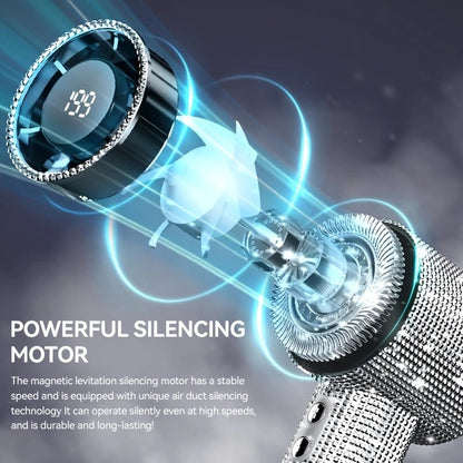 Colored diamond/Diamond - style Handheld Mini Fan, Exquisite and Long - lasting Battery Life V1232-ZSKSCFS002