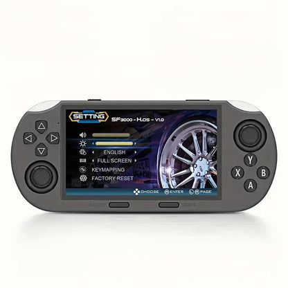SF3000 64G Portable Handheld Game Console with IPS Screen Retro Video Game Console, Perfect as Adult Gift V1232-ZSYXJ001