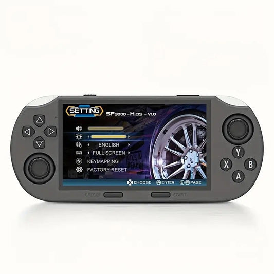 SF3000 64G Portable Handheld Game Console with IPS Screen Retro Video Game Console, Perfect as Adult Gift V1232-ZSYXJ001