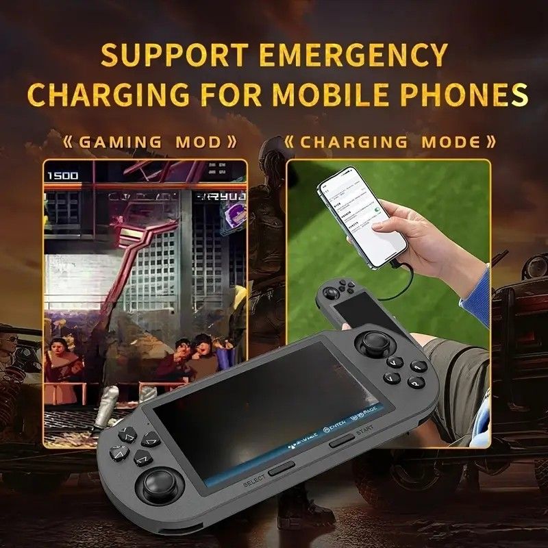 SF3000 64G Portable Handheld Game Console with IPS Screen Retro Video Game Console, Perfect as Adult Gift V1232-ZSYXJ001