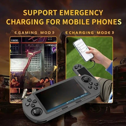SF3000 64G Portable Handheld Game Console with IPS Screen Retro Video Game Console, Perfect as Adult Gift V1232-ZSYXJ001