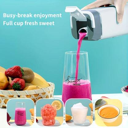 Portable Wireless Fresh Juice Maker: Freshness in a Cup, Anywhere, Anytime. white V1232-ZZJ001