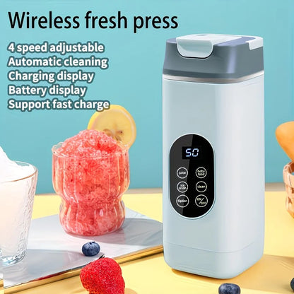Portable Wireless Fresh Juice Maker: Freshness in a Cup, Anywhere, Anytime. white V1232-ZZJ001