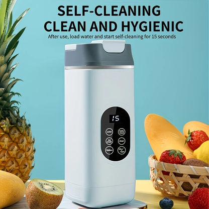 Portable Wireless Fresh Juice Maker: Freshness in a Cup, Anywhere, Anytime. BLACK V1232-ZZJ002