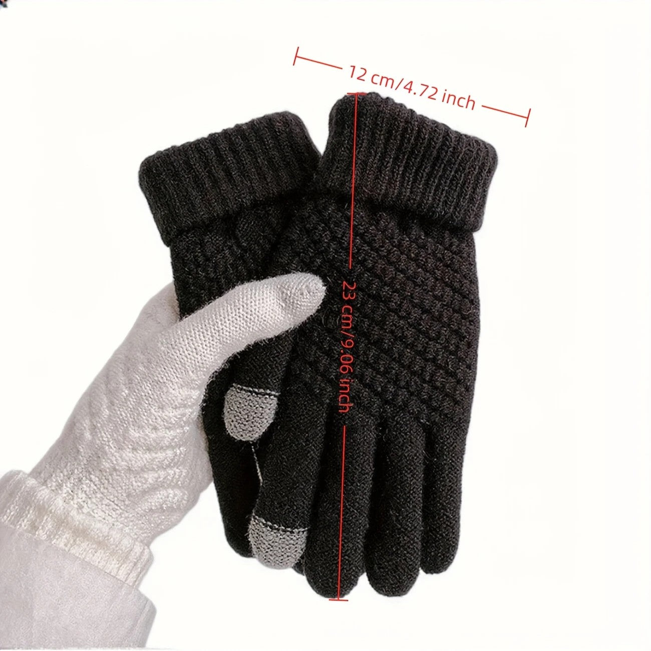 Unisex Winter Gloves - Thermal, Thickened, Waterproof, Windproof, Touchscreen Compatible V1232-ZZST001