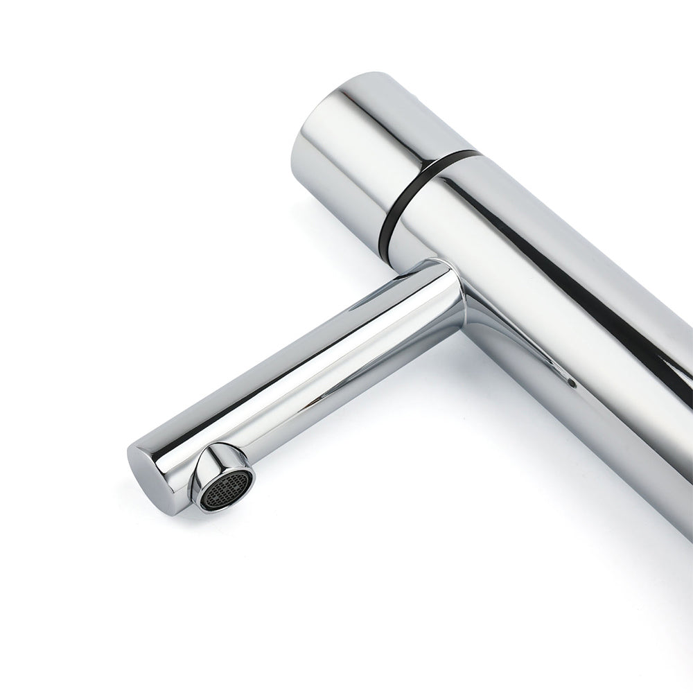WELS Bathroom Basin Mixer Vanity Sink Bubble Faucet Tap Laundry Brass Chrome Set V1233-110183CR