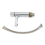 WELS Bathroom Basin Mixer Vanity Sink Bubble Faucet Tap Laundry Brass Chrome Set V1233-110183CR