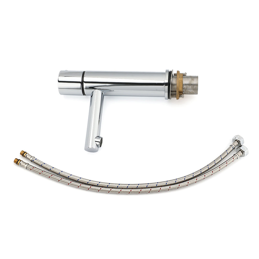 WELS Bathroom Basin Mixer Vanity Sink Bubble Faucet Tap Laundry Brass Chrome Set V1233-110183CR