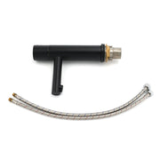 WELS 6L/min Black Standard Basin Mixer Vanity Sink Faucet Bubble Tap Laundry Set V1233-110183PH