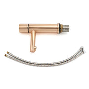 WELS 6L/min Rose Gold Basin Mixer Vanity Sink Bubble Faucet Tap Washing Laundry V1233-110183RG