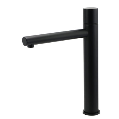WELS Black 30cm Tall Basin Mixer Vanity Sink Faucet Bubble Tap Laundry 180o Turn V1233-110193PH