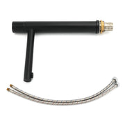 WELS Black 30cm Tall Basin Mixer Vanity Sink Faucet Bubble Tap Laundry 180o Turn V1233-110193PH