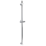 Strong Brass Chrome Round 850mm Long Sliding Rail Bar Holder For Handheld Shower V1233-376704RO