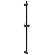 Matt Black Solid Brass 850mm Long Sliding Rail Bar Swivel Handheld Shower Holder V1233-376704ROBL