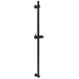 Matt Black Solid Brass 850mm Long Sliding Rail Bar Swivel Handheld Shower Holder V1233-376704ROBL