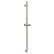 Solid Brass Brushed Nickel Long Sliding Rail Bar Swivel Handheld Shower Holder V1233-376704ROBN