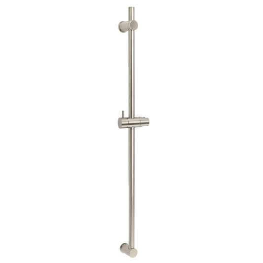 Solid Brass Brushed Nickel Long Sliding Rail Bar Swivel Handheld Shower Holder V1233-376704ROBN
