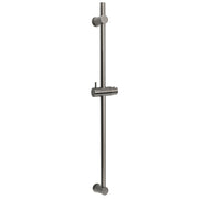 Gun Metal Grey Brass 850mm Long Sliding Rail Bar Swivel Handheld Shower Holder Bracket V1233-376704ROGM