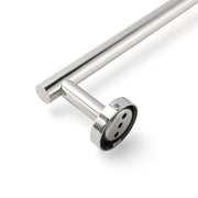Polished Chrome 600mm Single Towel Rack Rail Holder Stainless Steel Hanger Bar V1233-6900260CR